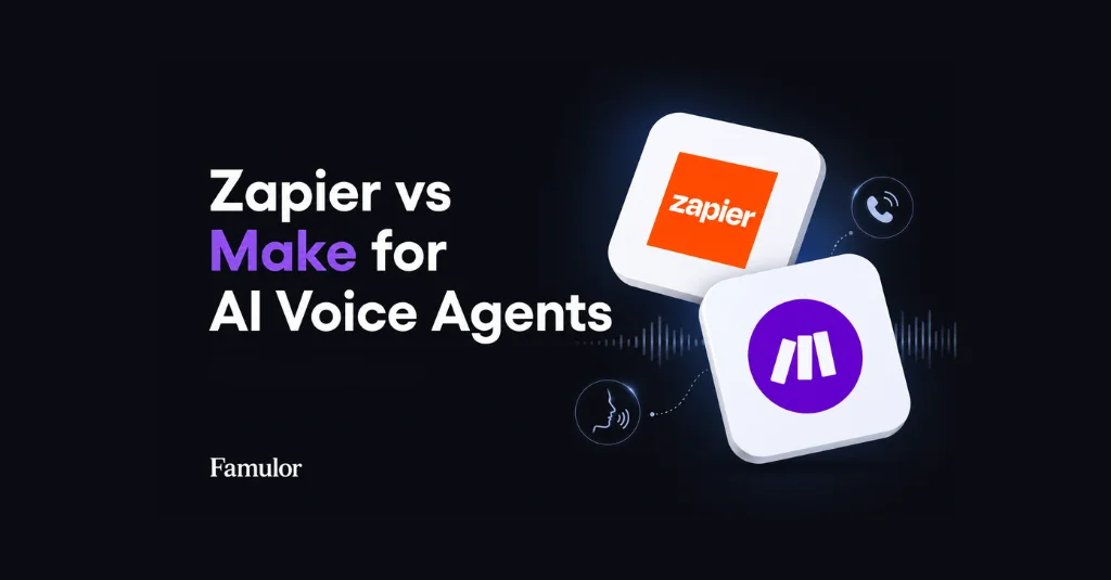 Zapier vs Make for AI Voice Agents: Which to Choose