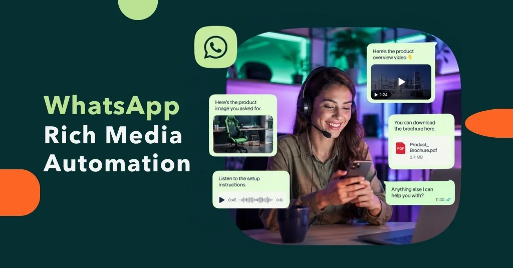 WhatsApp Rich Media Automation: Images, Audio, Video, and Documents