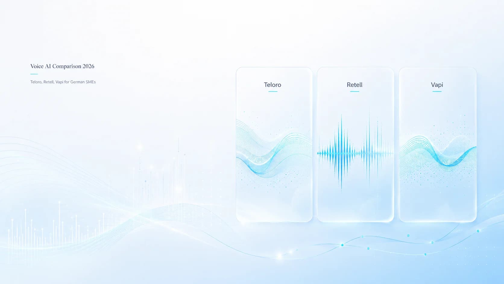 Voice AI comparison 2026: Teloro, Retell, Vapi for German SMEs