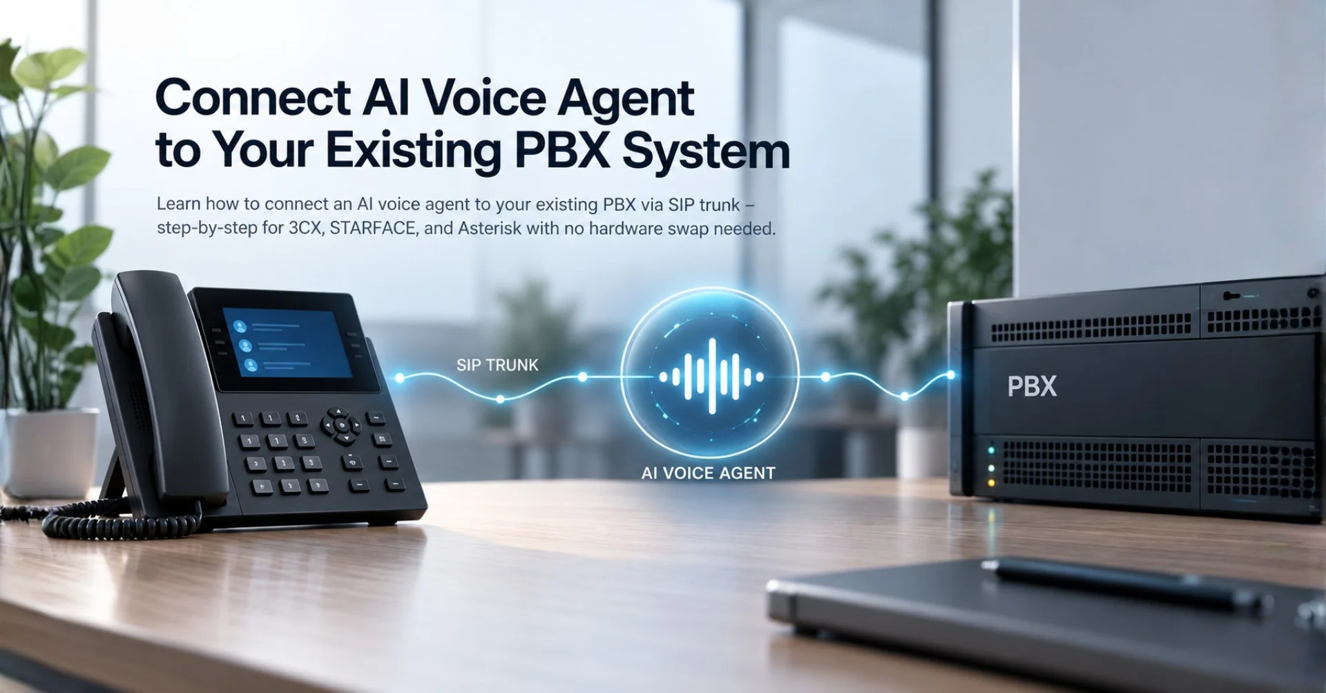 Connect AI Voice Agent to Your Existing PBX System